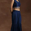 Conjunto Seda Azul 