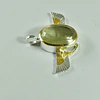 Colgante Alado Libyan Desert Glass 