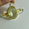 Colgante Alado Libyan Desert Glass 