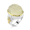 Anillo Egipto Libyan desert Glass 