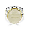 Anillo Egipto Libyan desert Glass 