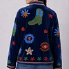 Chaqueta Velvet Bordada
