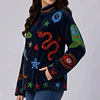 Chaqueta Velvet Bordada