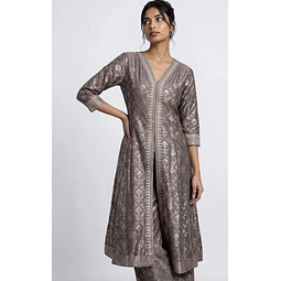 Conjunto Kurta Anarkali Seda