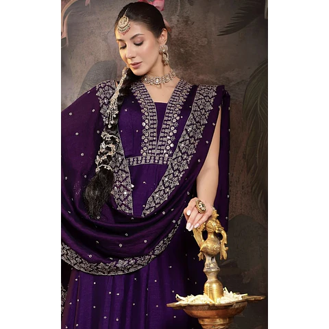 Anarkali Seda Morado