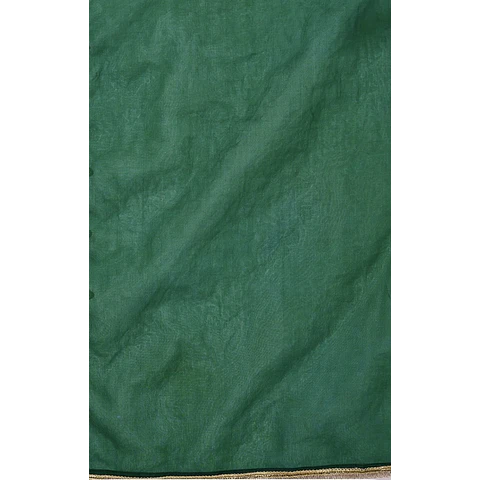 Conjunto Verde Seda Kurta y Pantalón 