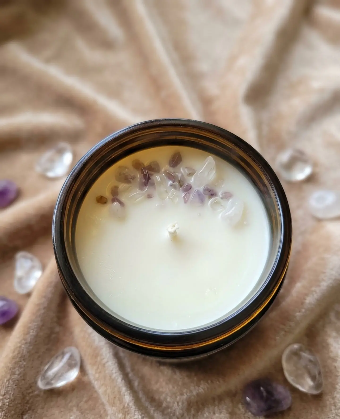 Vela Terapeutica Lavanda Sueño Profundo 100% soya 3