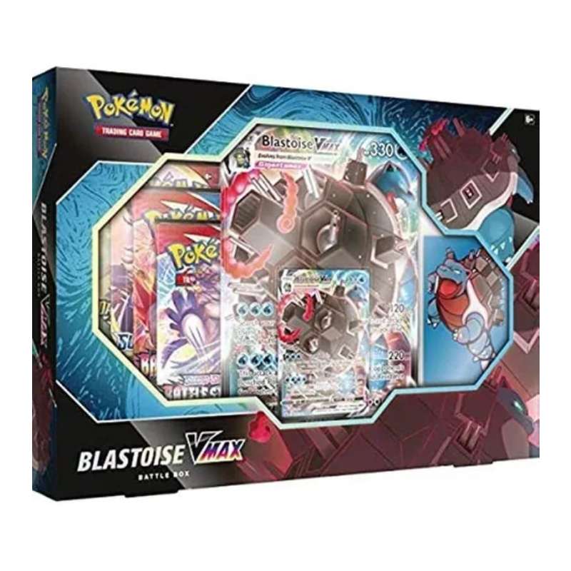 Blastoise Vmax Battle Box (ESPAÑOL)
