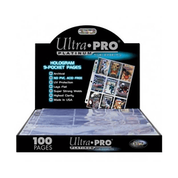 Caja de Hojas Ultra Pro: Platinum Series 100u