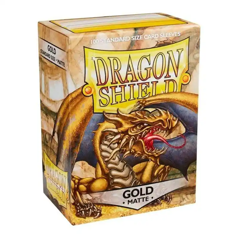 Protector Dragonshield Matte Gold - STD