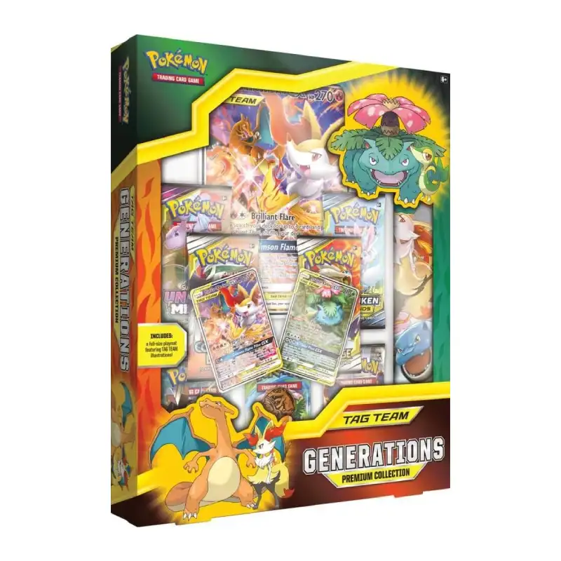 Tag Team Generations Premium Collection Pokémon (INGLÉS)