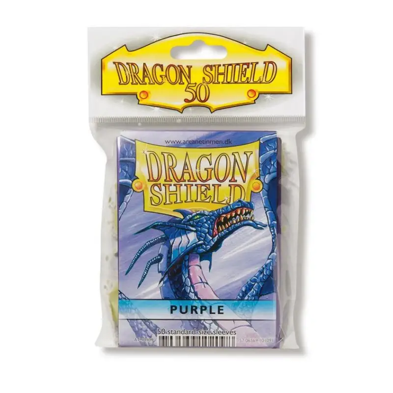 Protectores Dragon Shield Classic Standard - 50u Purple
