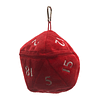 Bolsa para dados D20 - Rojo