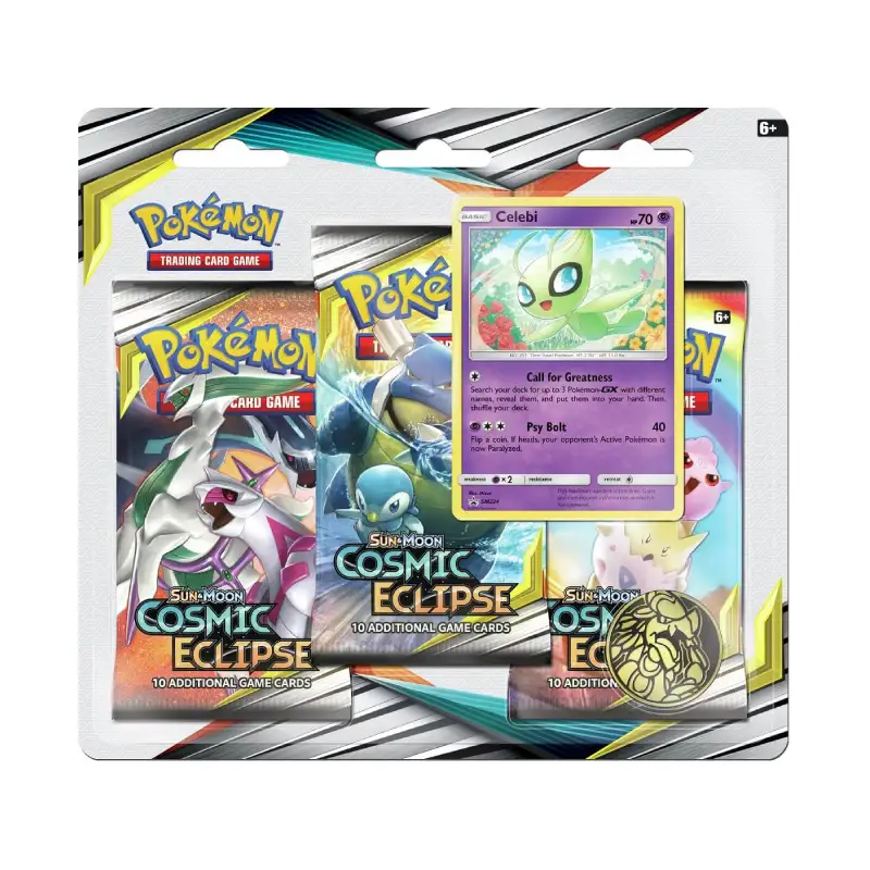 Pack 3 Sobres Pokémon Cosmic Eclipse (ESPAÑOL)