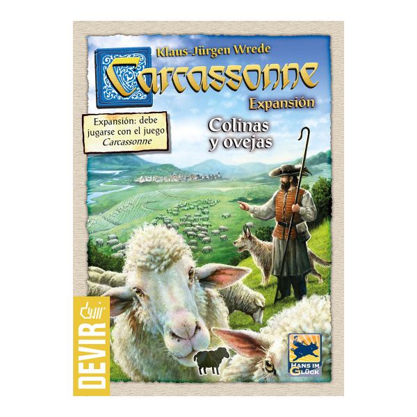 Carcassonne Colinas y Ovejas (2da Edición) (Expansión)