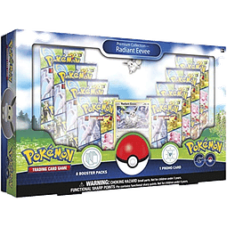 Colección Premium Radiant Eevee Pokémon GO (INGLES)