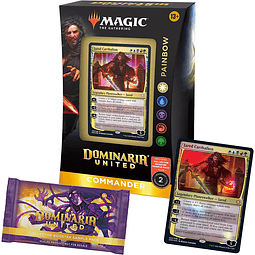 Mazo Commander Magic: The Gathering Dominaria United  - Painbow (INGLÉS)