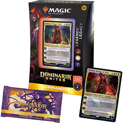 Mazo Commander Magic: The Gathering Dominaria United  - Legend's Legacy (ESPAÑOL)