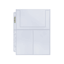 Caja de Hojas Ultra Pro: Platinum Series 100u - 3 bolsillos