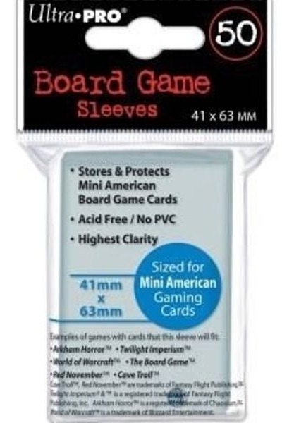 Protectores mini Americano (41mm x 63mm)