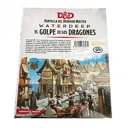 D&D Pantalla del Dungeon Master Waterdeep: El Golpe de los Dragones 