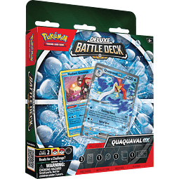 Mazo Pokémon Quaquaval Ex Battle deck deluxe (ESPAÑOL)