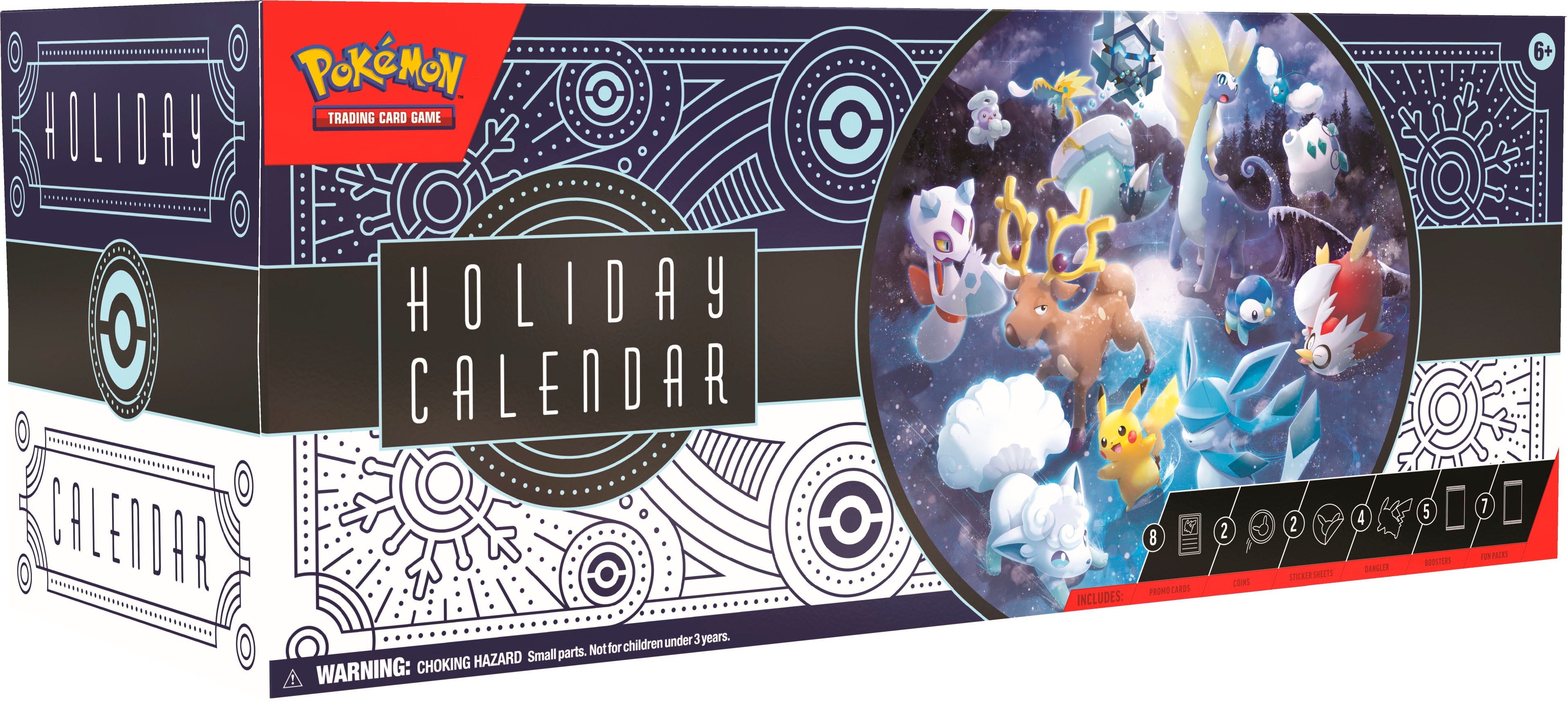 Pokémon Holiday Calendar 2023 Inglés