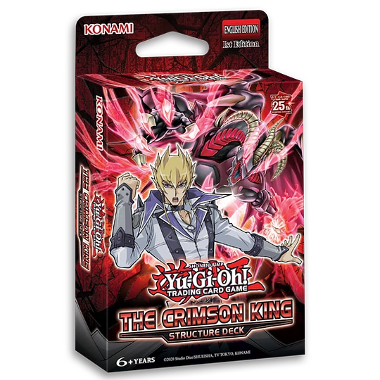 Mazo Yugioh The Crimson King - Structured Deck (INGLES)