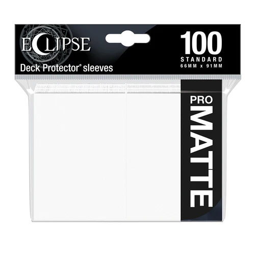 Protectores Eclipse MATTE Standard 100u - Blanco