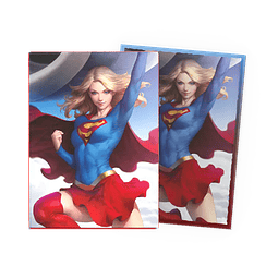 Dragon Shield Standard Brushed Art - Supergirl