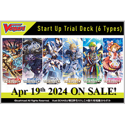 【VGE-DZ-TD01~06】 Cardfight!! Vanguard Start Up Trial Decks 