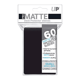 Protectores Matte Ultra Pro Small Negro (60 unidades)