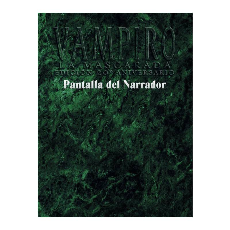 Vampiro La Mascarada Pantalla de Narrador (Edición 20º Aniversario)