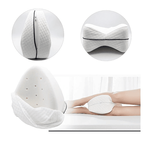 Almohada Ortopédica para Piernas  Alivio y Confort Nocturno