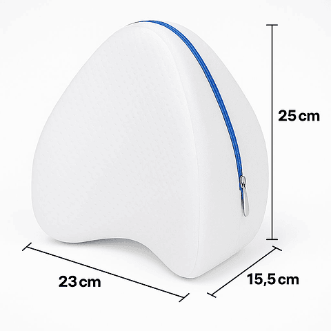 Almohada Ortopédica para Piernas  Alivio y Confort Nocturno