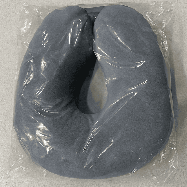 Almohada de Viaje en Forma de U - Gris Claro 2