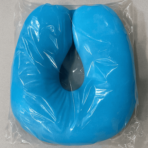 Almohada de Viaje en Forma de U - Azul Claro