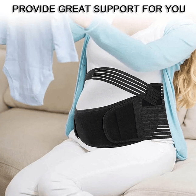 Faja de Soporte para Embarazo con Tirantes - BEIGE 5