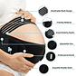 Faja de Soporte para Embarazo con Tirantes - NEGRO - Miniatura 1
