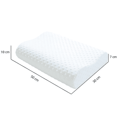 Almohada Viscoelástica con Memoria Inteligente aloe