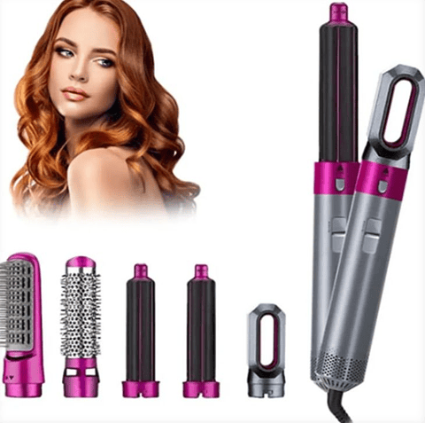 Cepillo Secador y Alisador 5 en 1 – TP-5+1 Multifuncional para Cabello