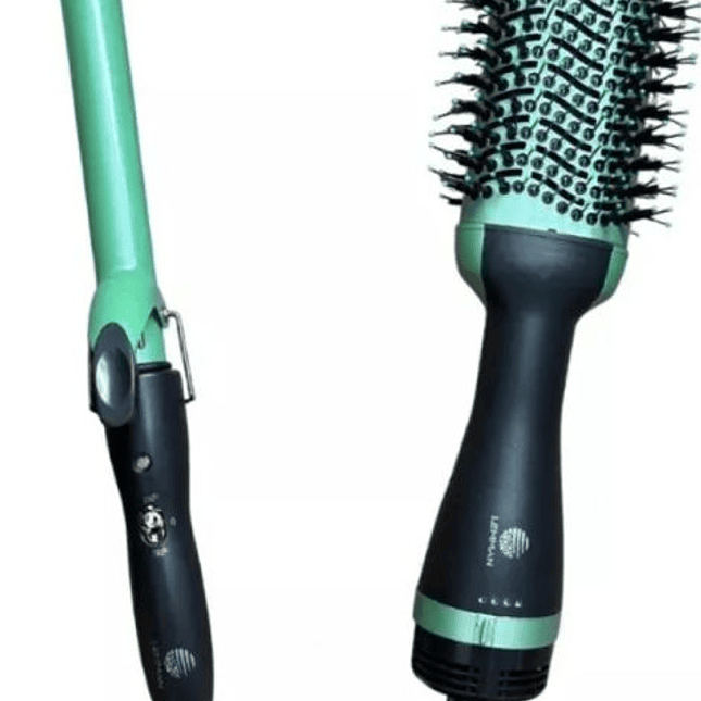 Combo Cepillo Secador y Pinza Rizadora Aguacate  Brillo suavidad y estilo en un solo combo 2