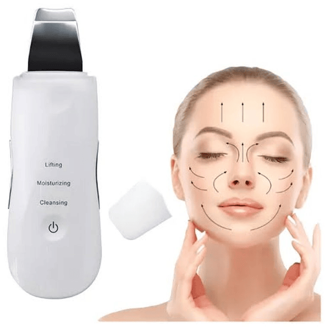 Espátula Limpiadora Facial Ultrasónica Skin Scrubber 2