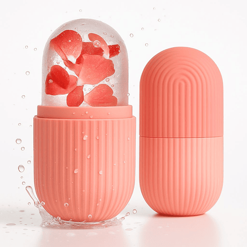 Ice Roller Facial  Moldeador de Hielo para Cuidado de la Piel