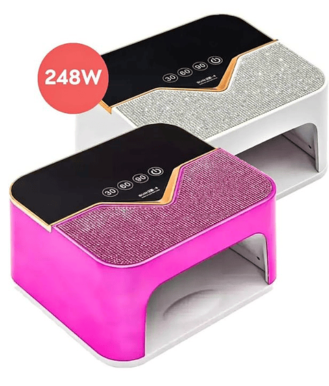 Lámpara UV LED Profesional 248W  SUN X28 MAX - Fucsia