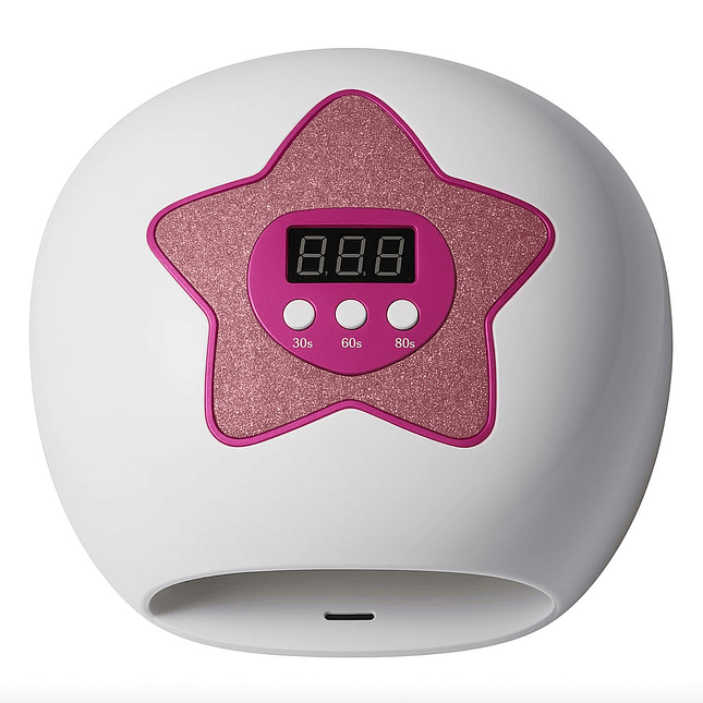 Lámpara UV LED para Uñas  Diseño Estrella con Pantalla 1