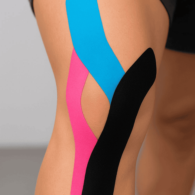 Cinta Kinésica Deportiva en Rollo  Terapéutica y Multicolor 1