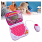 Mini Computadora Educativa 2 en 1 para Niños – Recargable con Mouse - Miniatura 3