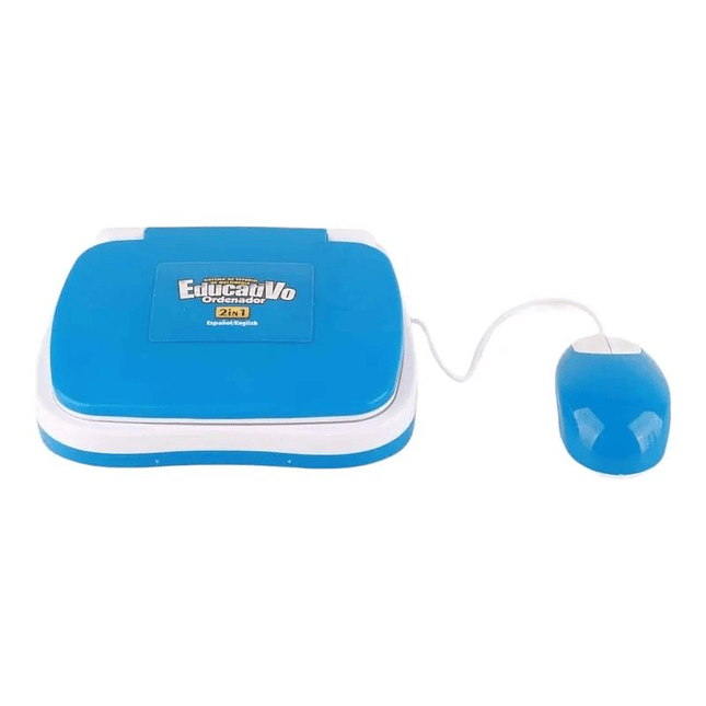 Mini Computadora Educativa 2 en 1 para Niños – Recargable con Mouse 3