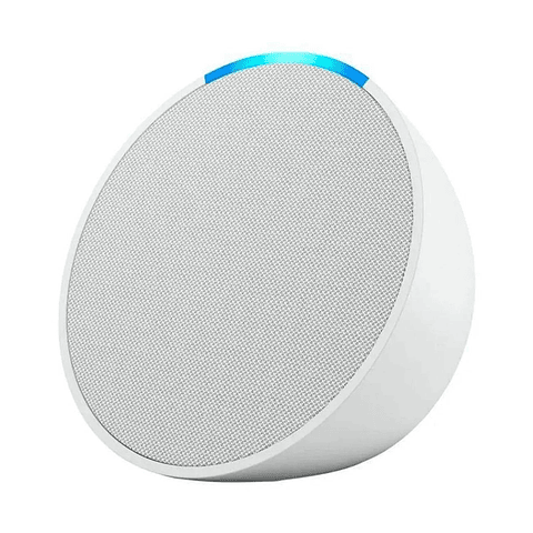 Parlante Bluetooth Amazon Alexa Echo Pop - Blanco